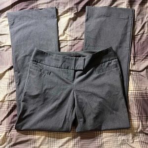 The Limited Collection Sz 4 Regular Drew Fit Gray Suiting Bootcut Dress Pants